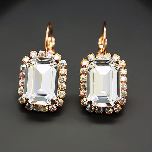 Auskari "Lurdes II" ar Swarovski™ kristāliem